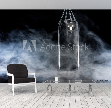 Picture of Black punching bag